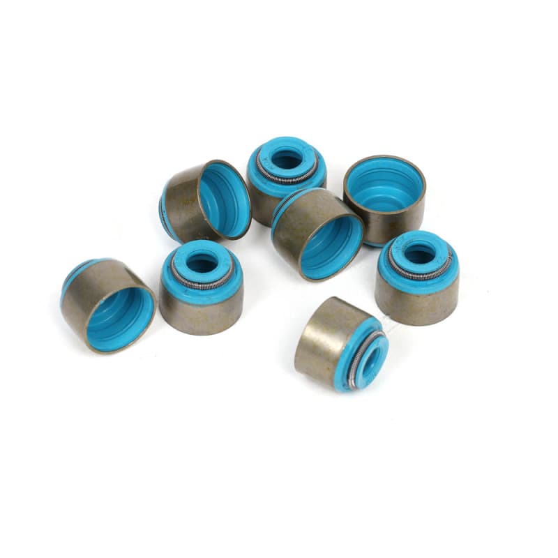 BLOX Racing Valve Stem Seals for Honda 5.5mm Blue FKM Set of 8 - Image 5