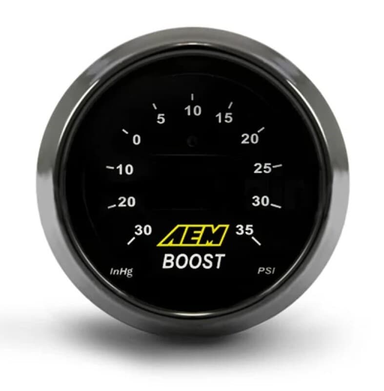 AEM Digital Boost Gauge with 0-5V Analog Output for Tuned Engines - Image 2
