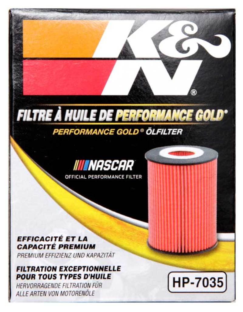 K&N Engineering Cartridge Oil Filter HP-7035 High Flow Contaminant Trap - Image 5