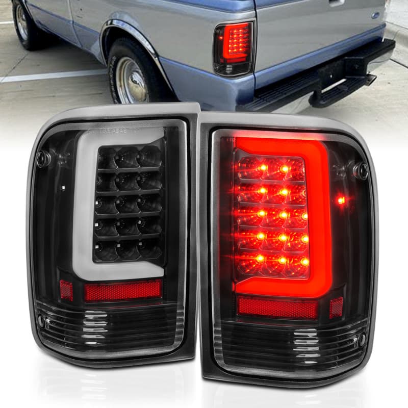 ANZO LED Taillights Pair D.O.T. Compliant Plug and Play