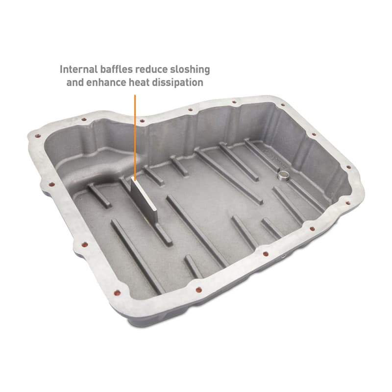 Mishimoto Aluminum Transmission Pan for 2007.5+ Dodge Ram 6.7L Cummins with I... - Image 4