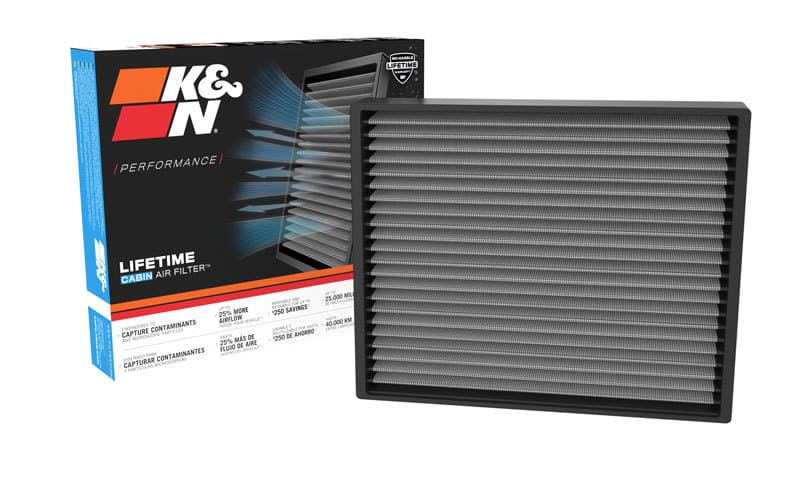 K&N Engineering Cabin Air Filter VF2078 Washable Reusable Durable Replacement - Image 4