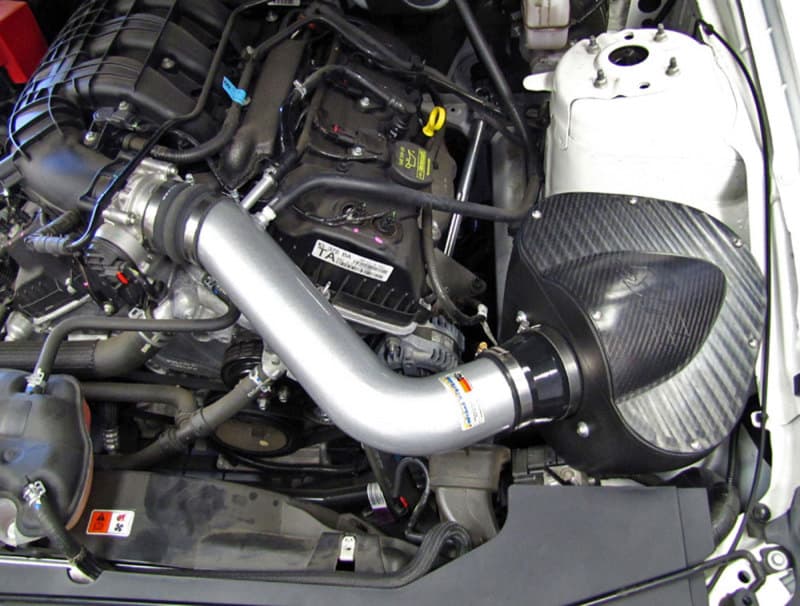 K&N Engineering Cold Air Intake for Chevy C6 69-3529TP Mandrel-Bent Aluminum - Image 4