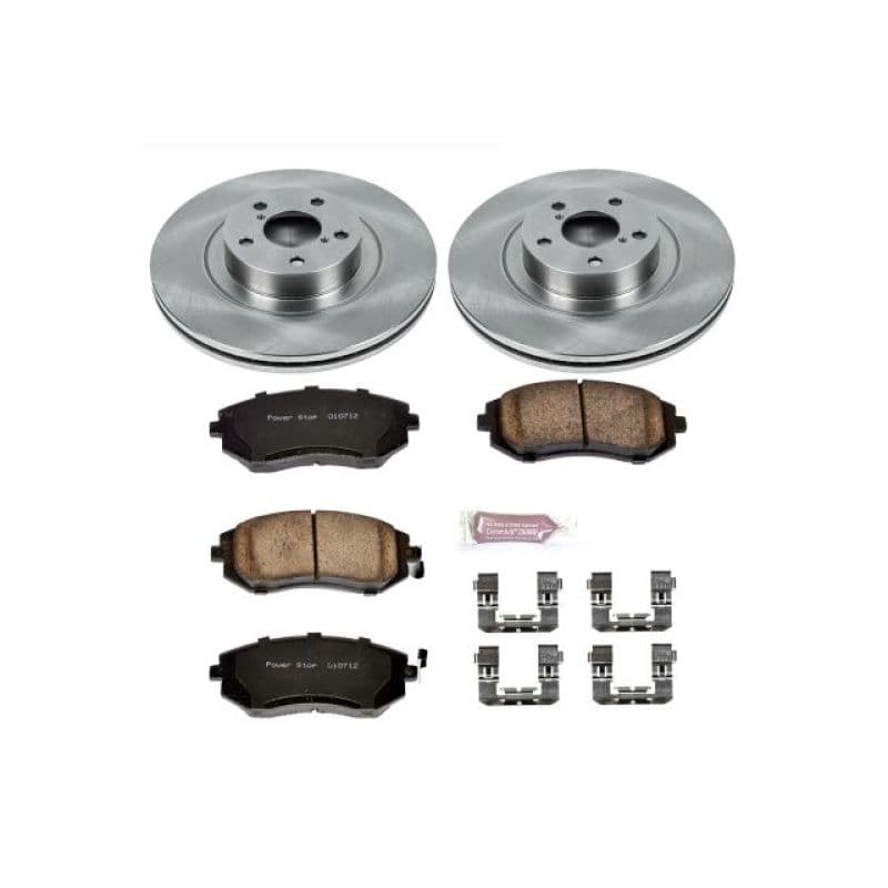 PowerStop Autospecialty Brake Kit with Z17 Ceramic Pads and Rotors