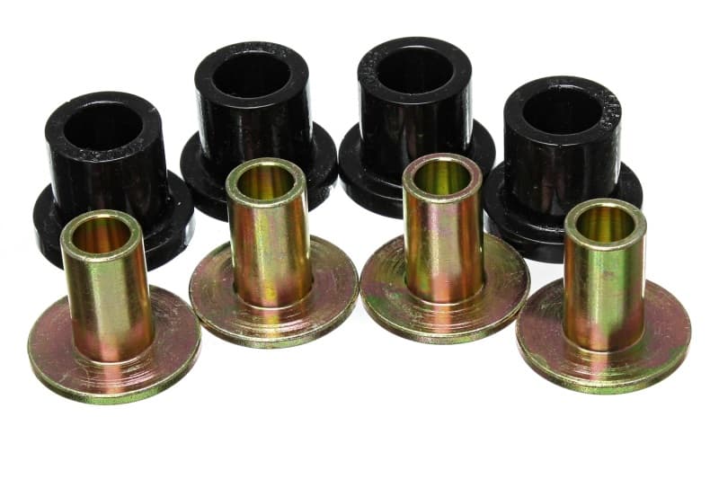 Energy Suspension Steering Rack Bushings Black Polyurethane