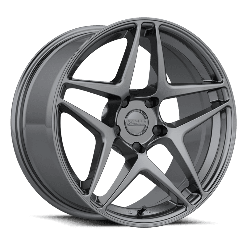 Kansei K15G Astro 19x9.5in 5x114.3 Gunmetal Wheel Offset 22mm Bore 73.1mm