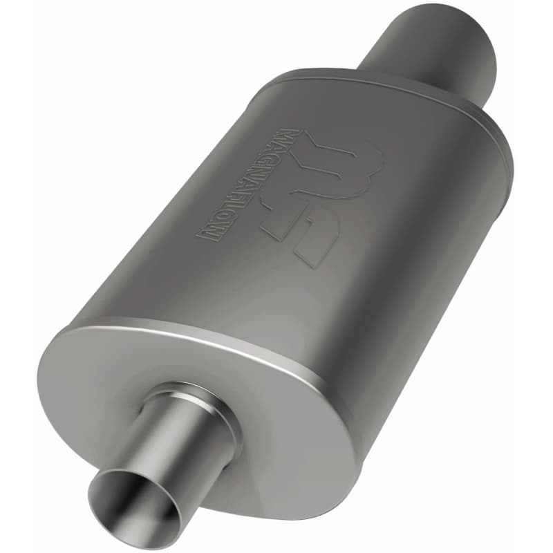 Magnaflow Stainless Steel Straight-Through Muffler with Welded Tip - Image 4