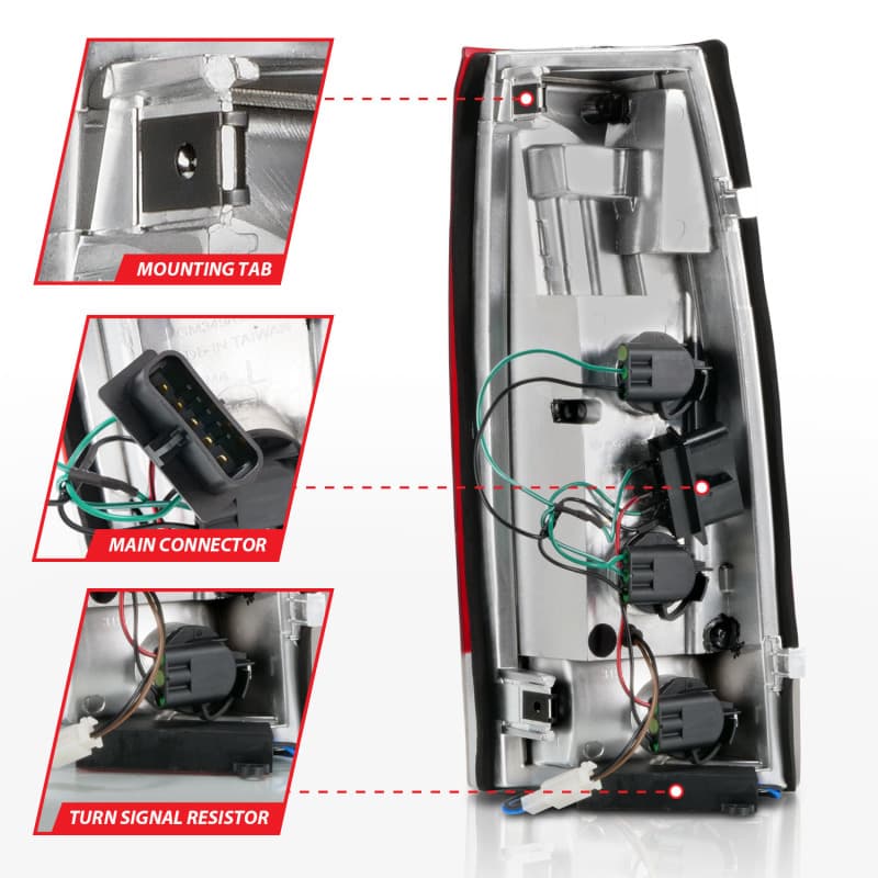 ANZO LED Taillights for Chevy C6 100% Street Legal - Image 5