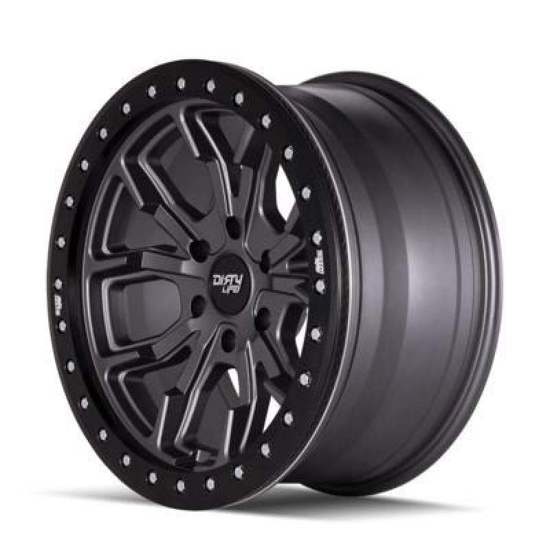 Dirty Life DT-1 17x9 5x127 Matte Gunmetal Wheel for Simulated Rashring - Image 4