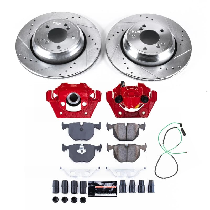 PowerStop Z23 Evolution Brake Kit with Powder Coated Calipers for Daily Driver