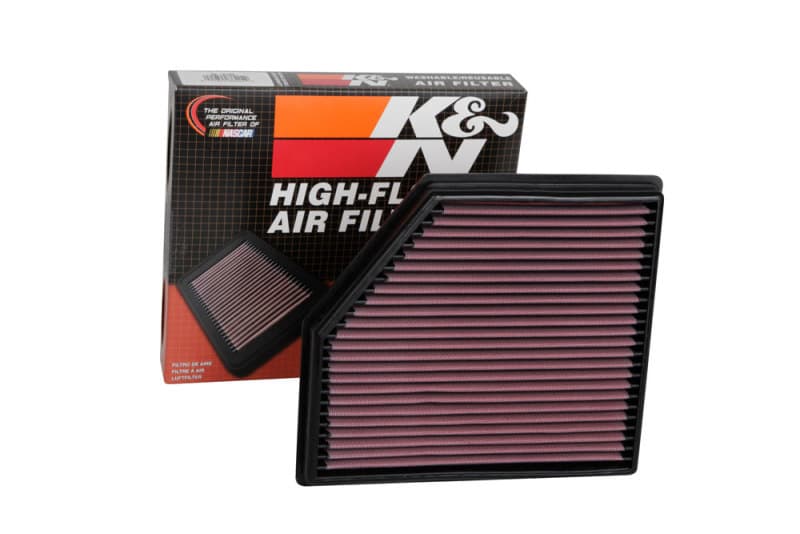 K&N Engineering Drop-In High-Flow Washable Air Filter 33-5102 - Image 4