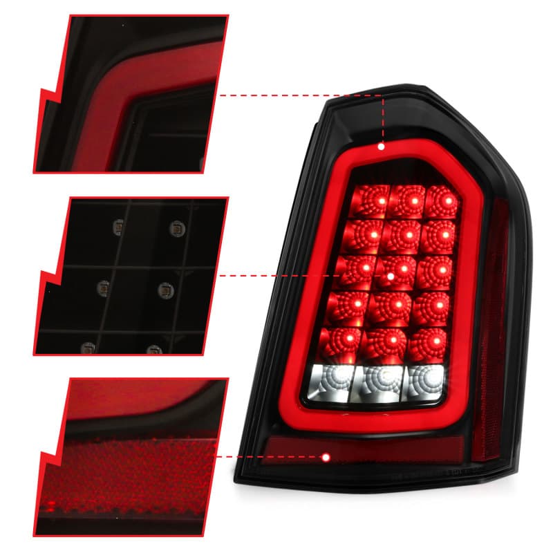 ANZO LED Taillights for Chevy C6 6-Piston 355mm - Image 4