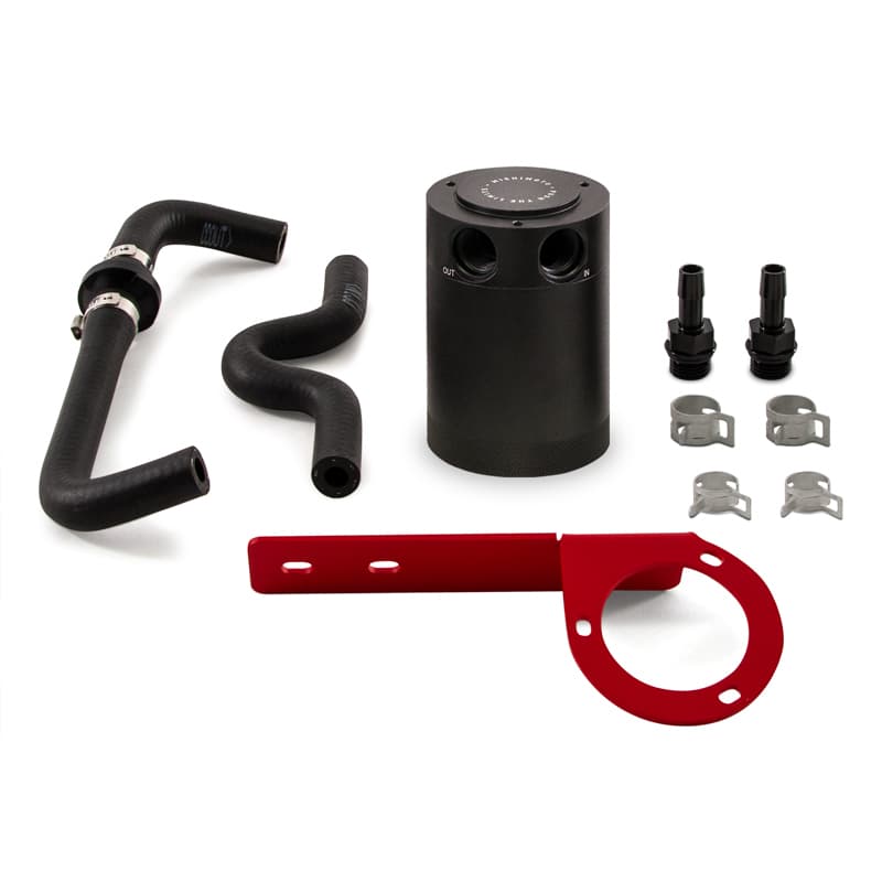 Mishimoto Baffled Oil Catch Can Kit for 2017+ Honda Civic Type R - Image 2