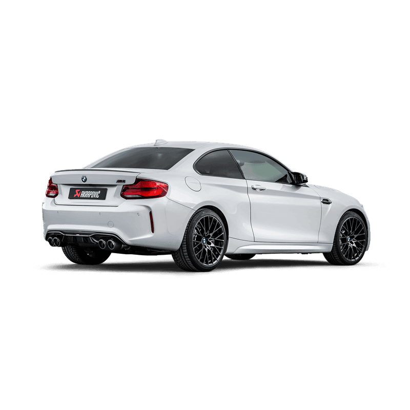 Akrapovic Slip-On Line for BMW M2 Competition/M2 CS (F87N) Titanium w/ Carbon... - Image 2