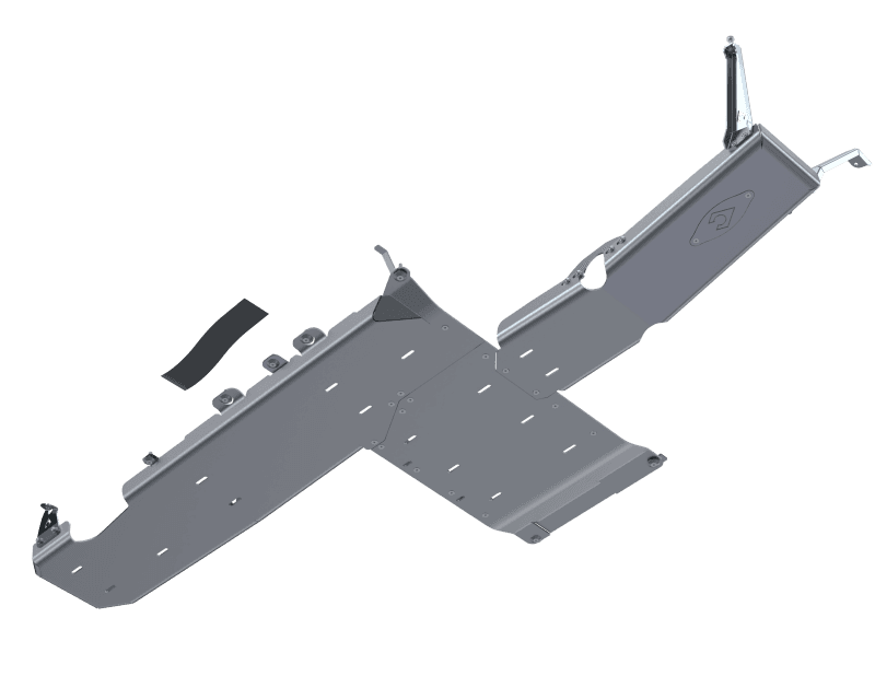 Artec Industries Belly Pan for 21-25 Jeep Wrangler JL Sahara 4 Door 3.6L Alum...