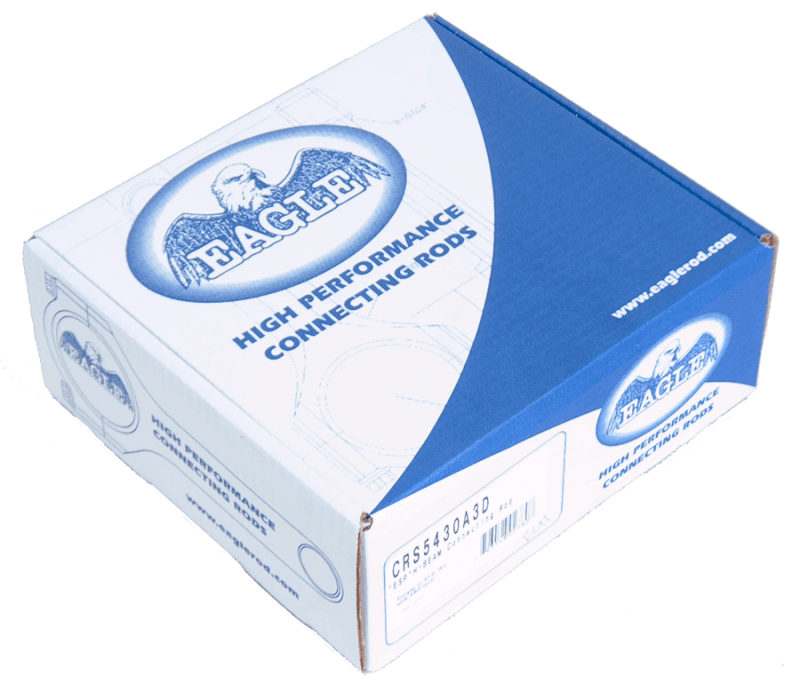 Eagle H-Beam Connecting Rods 4-Cyl Forged 4340 Steel ARP 2000 Bolts Set - Image 2