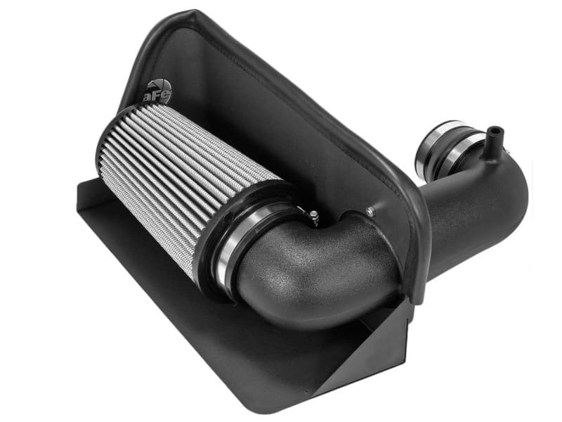 aFe Pro-Dry S Intake for Chevy C6 with 16-Gauge Powder-Coated Heat Shield - Image 3