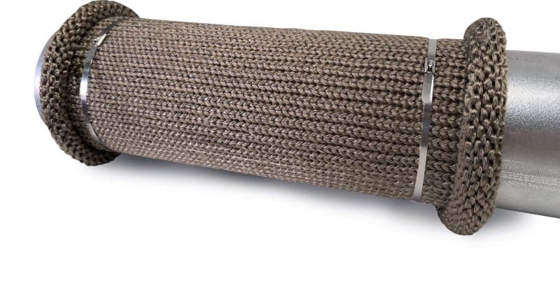 DEI Titanium Exhaust Wrap 24in for 4in Tube High-Temp 1800°F Sleeve - Image 4