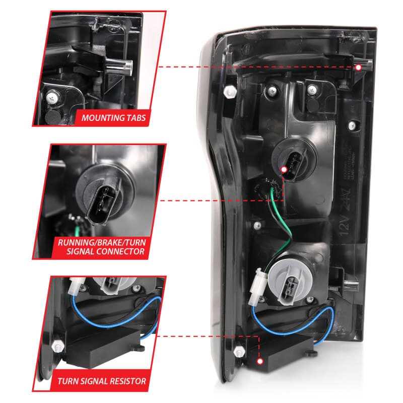 ANZO LED Taillights for Chevy C6 100% Street Legal - Image 5