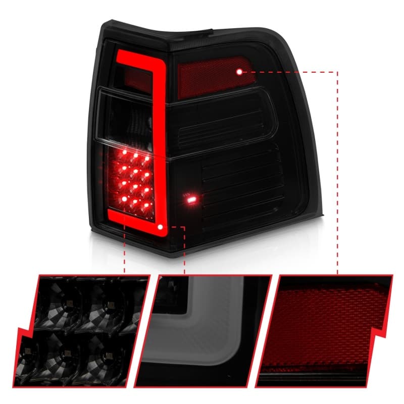 ANZO LED Taillights for Chevy C6 100% Street Legal - Image 4