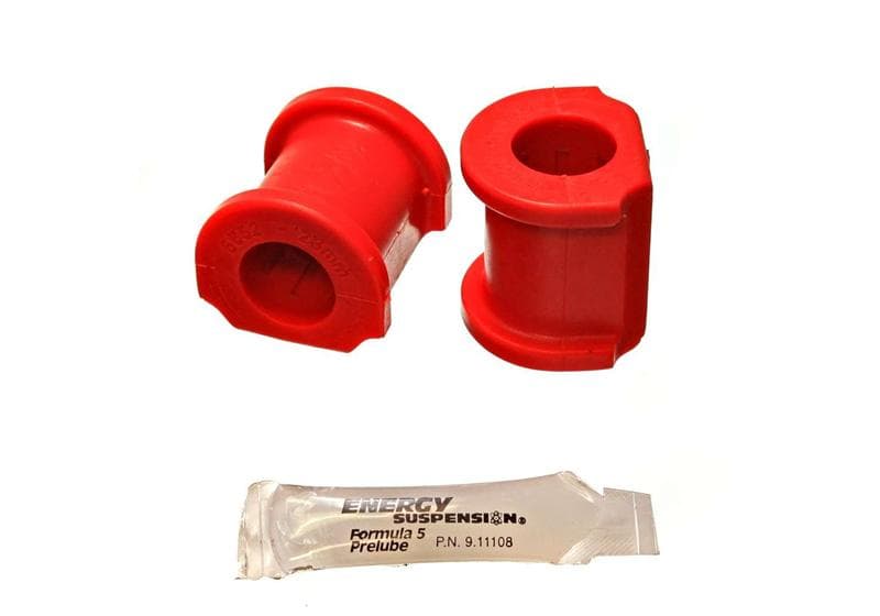Energy Suspension Sway Bar Bushings Hyper-Flex Polyurethane Red - Image 3