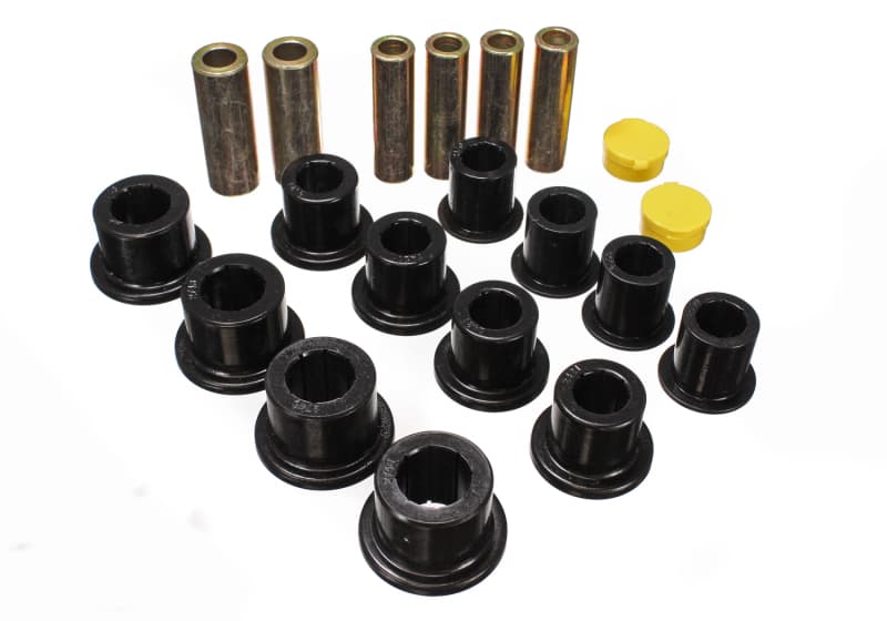 Energy Suspension Spring/Shackle Bushings Black Hyper-Flex Polyurethane - Image 3