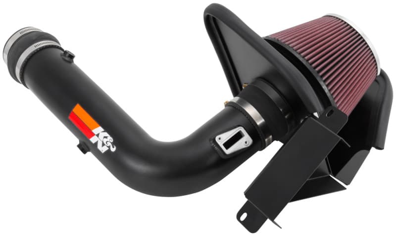 K&N Engineering Cold Air Intake for Chevy C6 Mandrel-Bent Aluminum Tube - Image 2