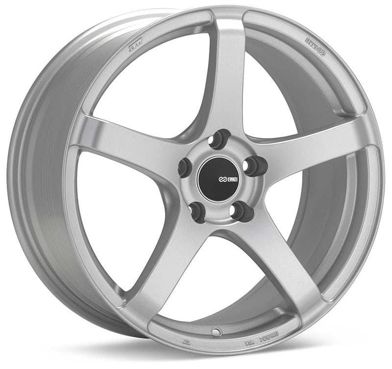 Enkei Kojin Wheel 18x9.5 45mm Offset 5x100 Bolt Pattern Matte Silver - Image 2