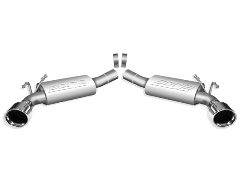Borla Axle Back Exhaust for Chevrolet Camaro Without Ground Effects Package