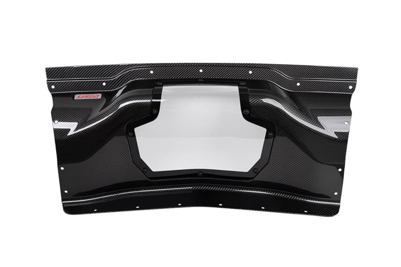 CORSA Performance Carbon Fiber See-Through Trunk Panel for C8 Corvette