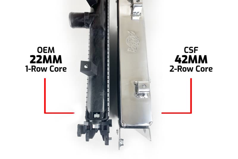 CSF Aluminum Radiator for 4Runner 2-Row Core with B-Tube Technology - Image 4