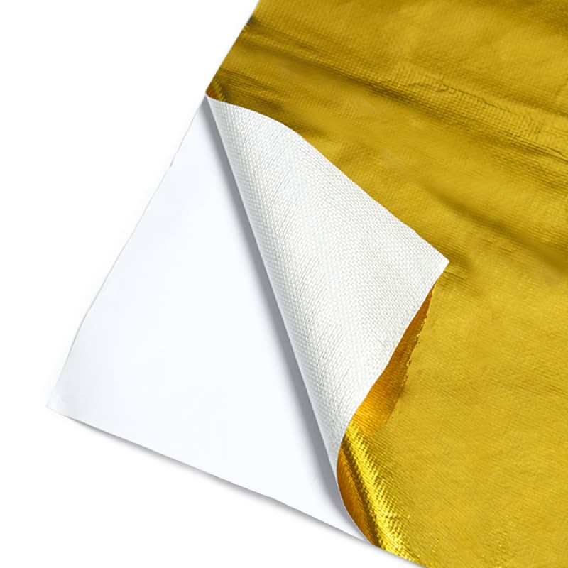 Mishimoto Gold Reflective Heat Barrier Tape 850°F Heat Shield with Adhesive B... - Image 5