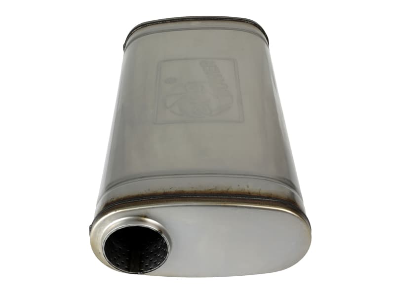 aFe MACH Force-Xp 304 Stainless Steel Muffler 2.5" ID Oval Body - Image 3