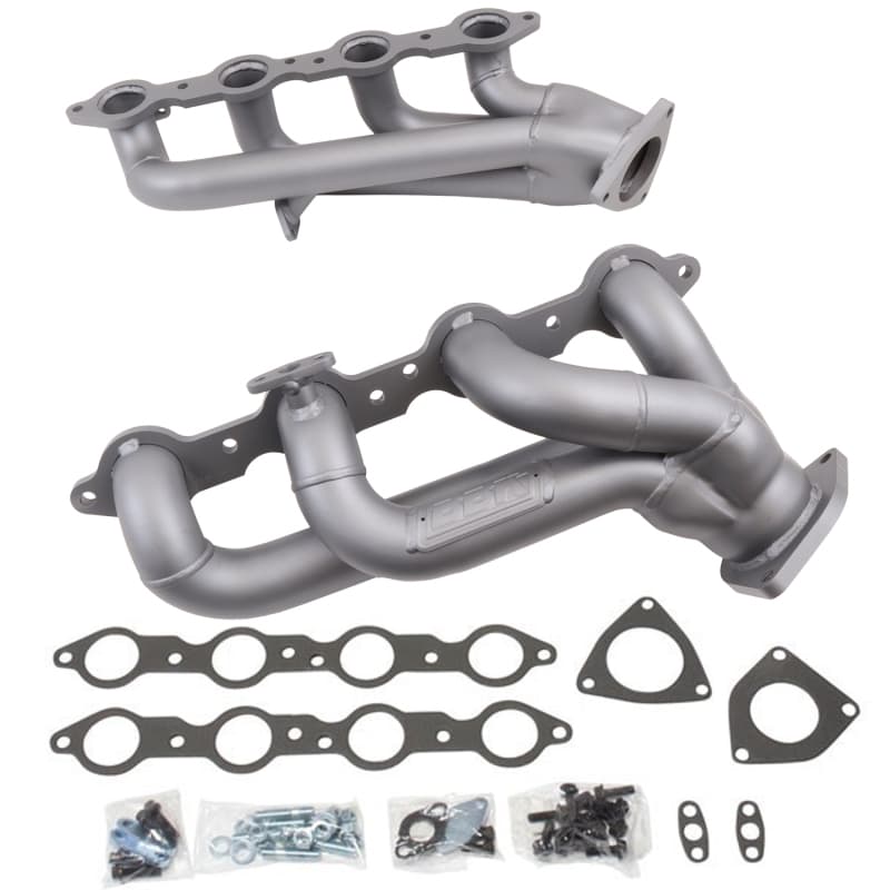 BBK Shorty Tuned Length Headers for 99-04 GM Truck SUV 4.8L 5.3L 1-5/8" Tubing - Image 2