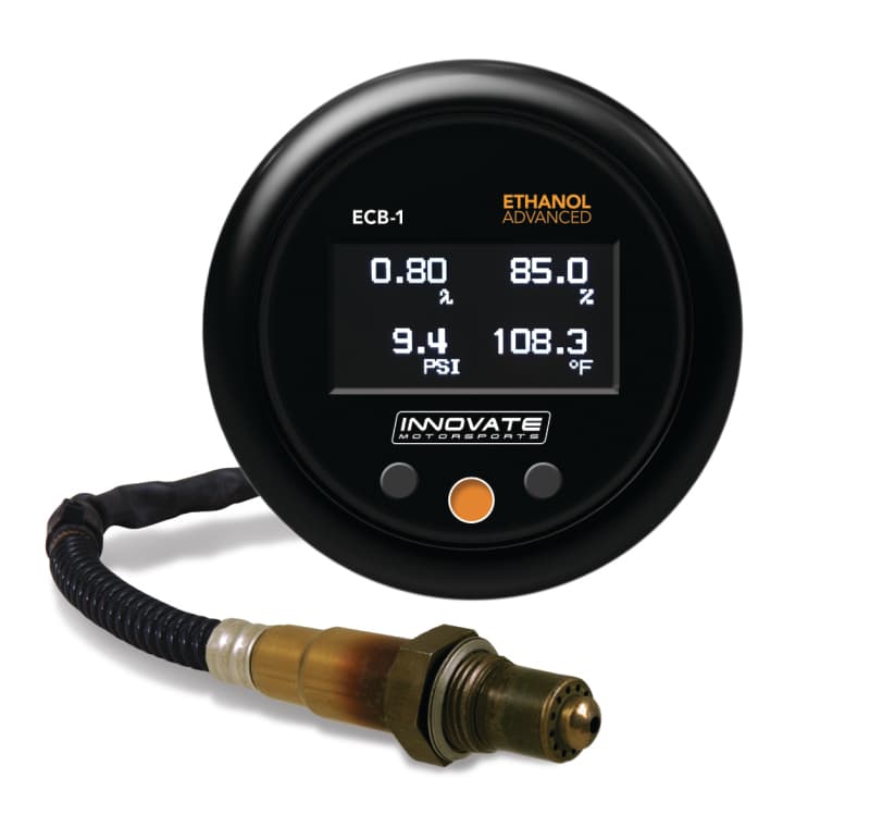 Innovate Motorsports Ethanol Advanced Gauge with OLED Display and Fuel Temp S... - Image 2