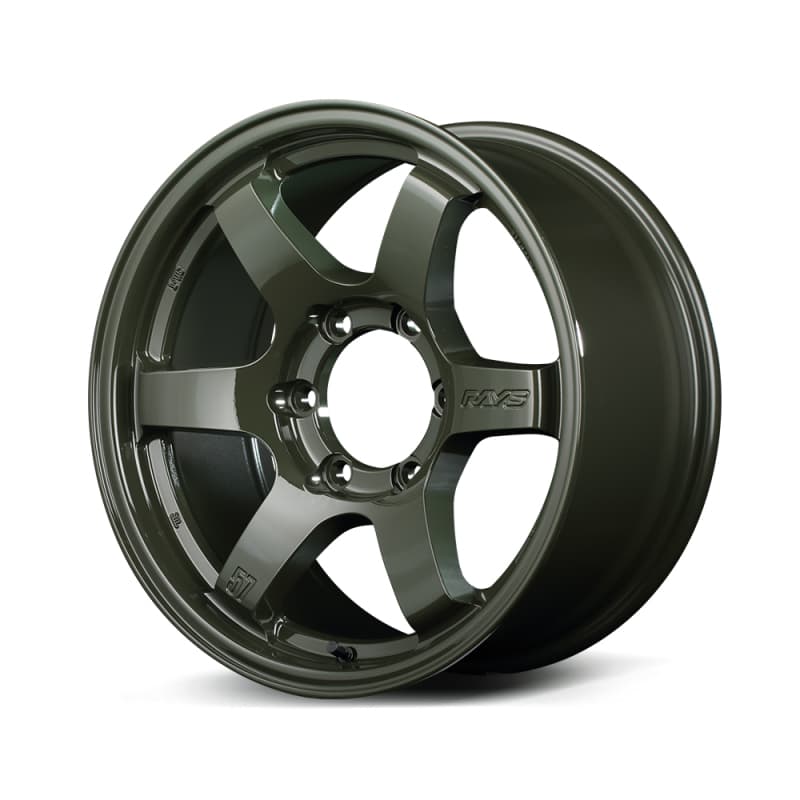 Gram Lights 57DR-X 17x8.5 -10 6x139.7 Wheels Jungle Green