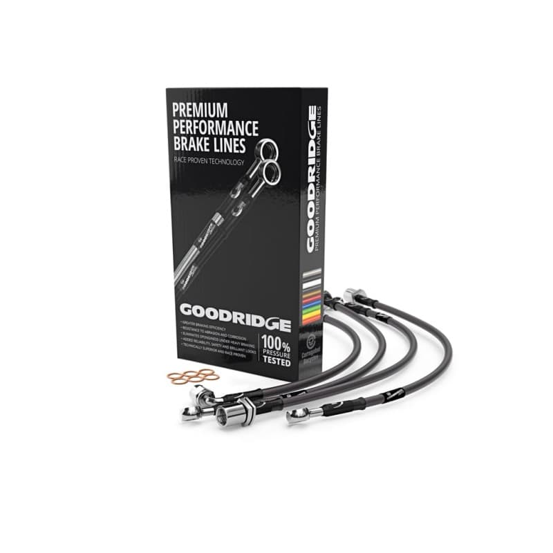 Goodridge G-Stop Brake Line Kit for Performance Cars PTFE Inner Stainless Steel