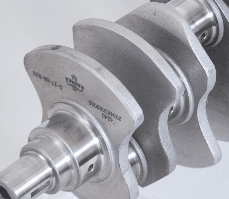 Eagle Forged 4340 Steel Crankshaft 4-Cyl Non-Twist Forging with .125" Fillet ... - Image 5