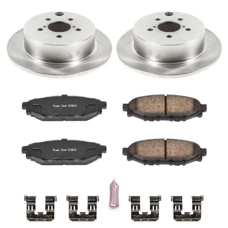 PowerStop Autospecialty Brake Kit with Z17 Ceramic Pads and Rotors