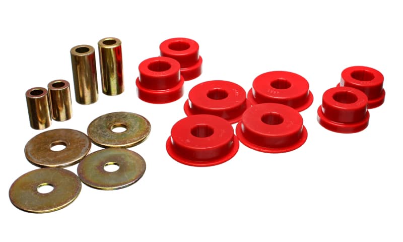 Energy Suspension Diff Bushings Red Polyurethane - Image 3
