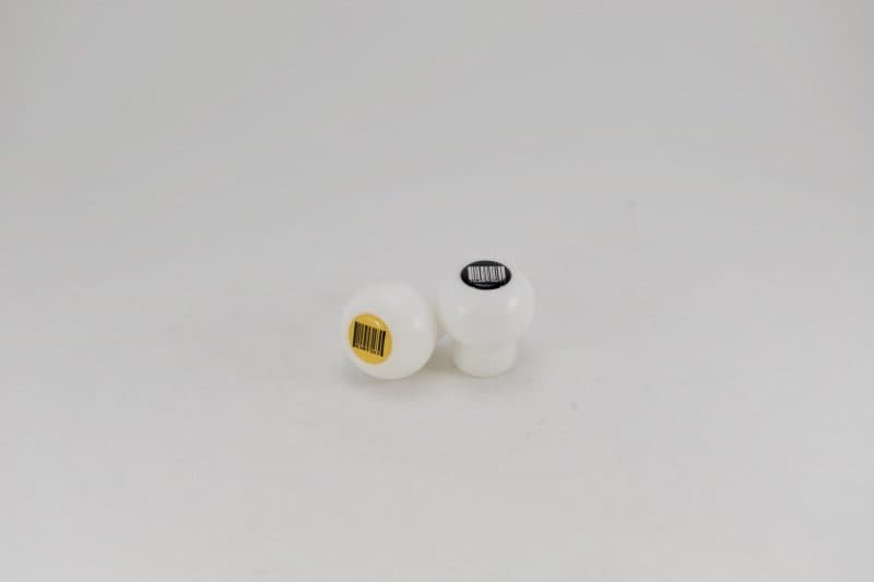 Kartboy Knuckleball Shift Knob for Subaru 6-Speed White Delrin