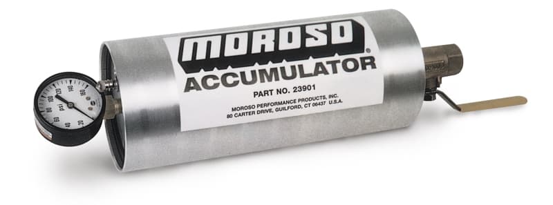 Moroso Oil Accumulator 1.5 Quart 10in x 4.25in