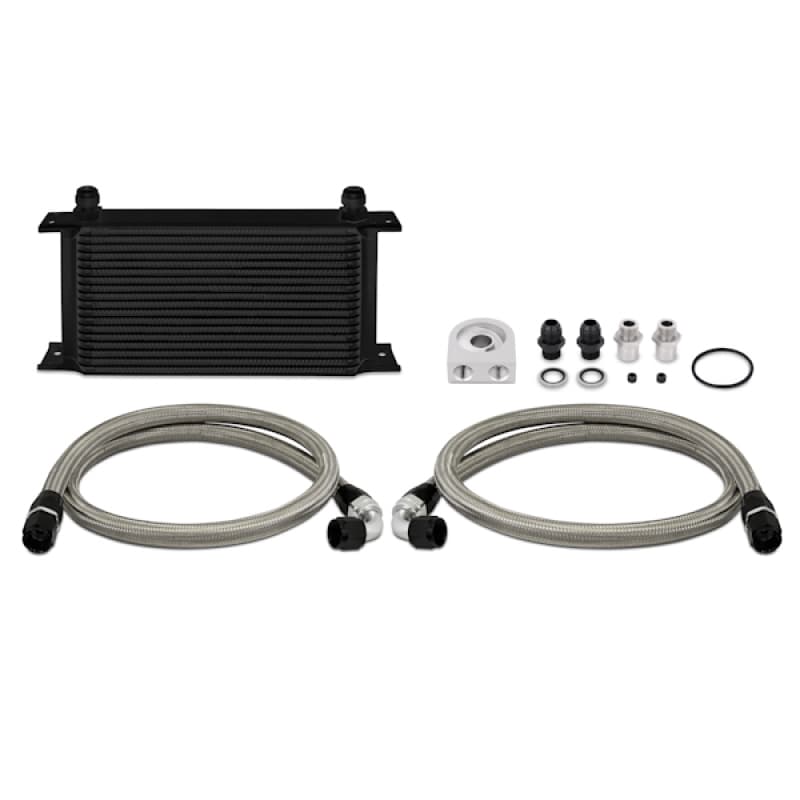 Mishimoto Oil Cooler Kit Universal 19-Row with Thermostatic Sandwich Plate
