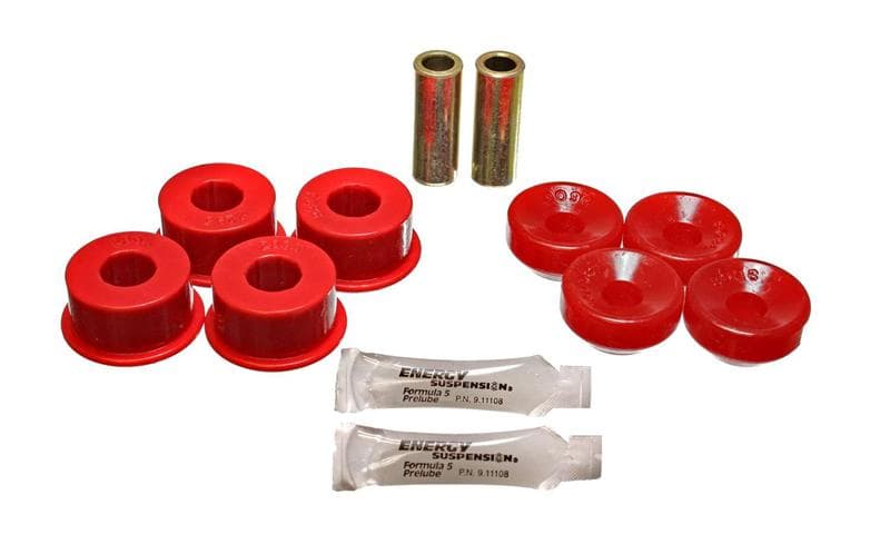Energy Suspension Shock Bushings for Competition Hyper-Flex Polyurethane Red - Image 3