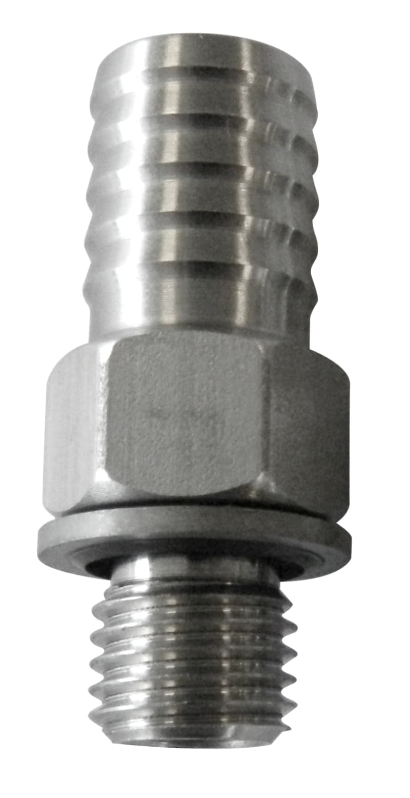 Fleece Performance Stainless Steel Fuel Feed Fitting for CP3 Increased Capacity