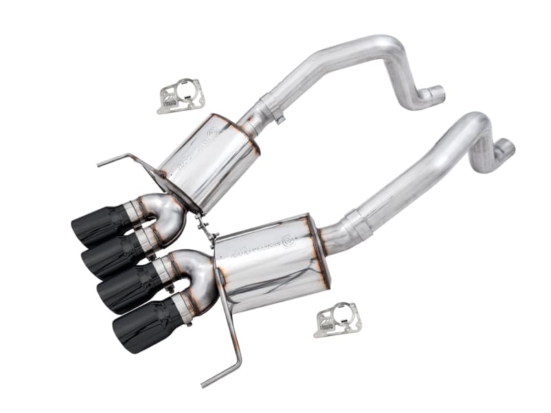 AWE Tuning Axle-Back Exhaust for 6.2L 3” T304L Stainless Steel with 180 Techn...