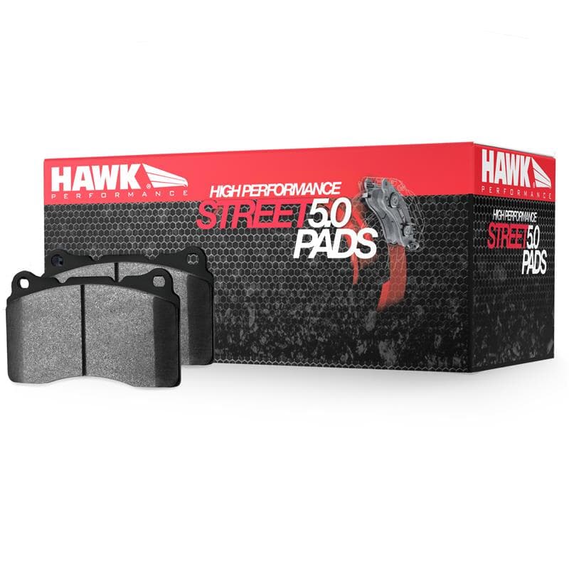 Hawk Performance HPS 5.0 Brake Pad Set for Street Vehicles High Friction Comp... - Image 3