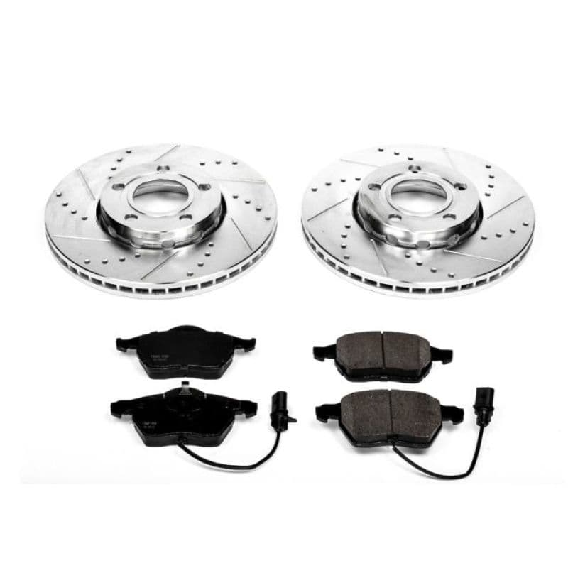 PowerStop Z23 Evolution Sport Brake Kit for Daily Driver Carbon-Fiber Ceramic...