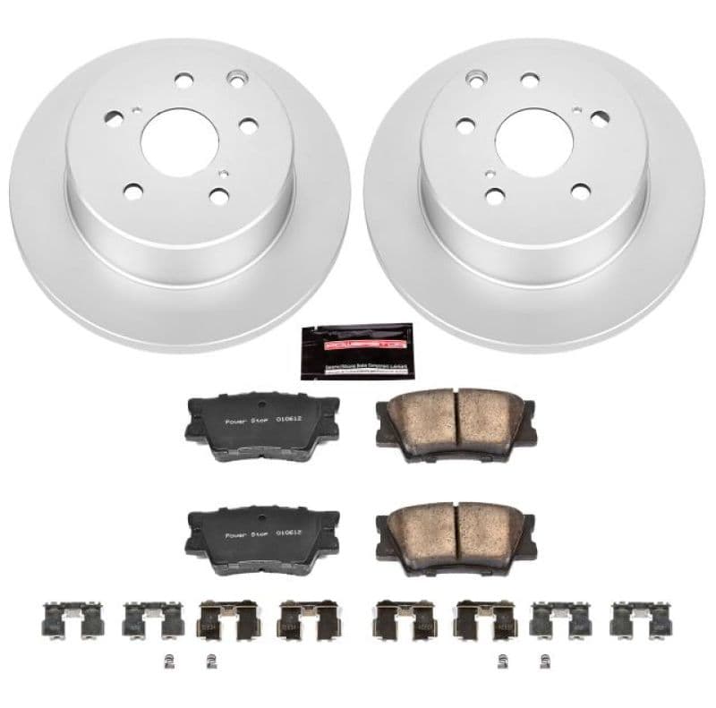 PowerStop Z17 Evolution Coated Rotor Brake Kit for Daily-Driven Vehicles