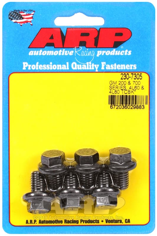 ARP Torque Converter Bolt Kit for GM 200/700 4L60/4L80 - 6 Piece